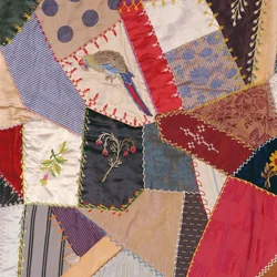 Crazy Quilt, 1887 (Detail)